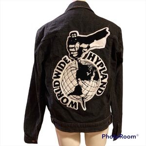 Hypland dark blue denim jacket